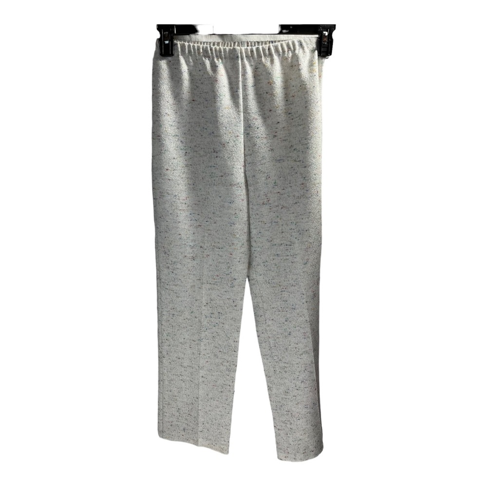 Vintage 70’s Speckled Pattern Pull On Polyester P… - image 3